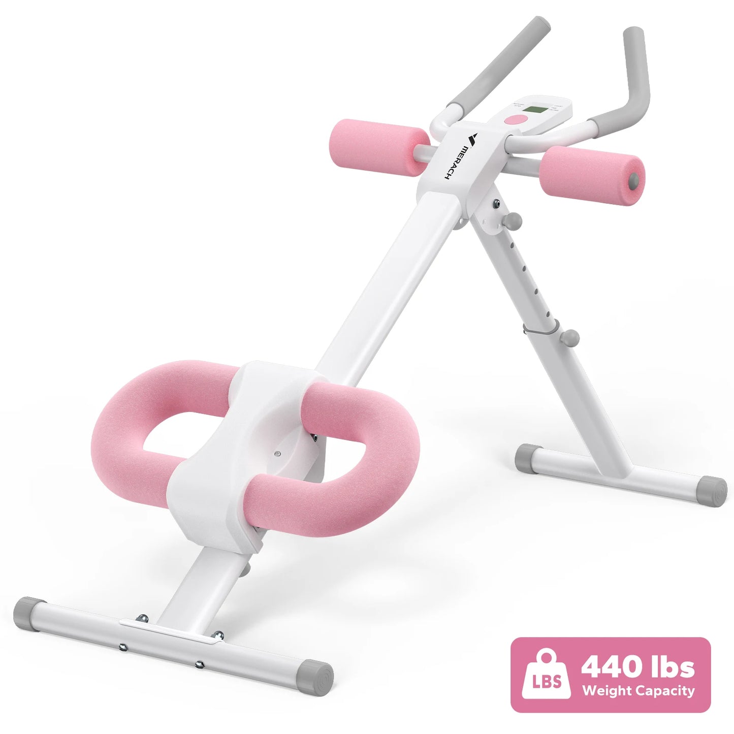 MERACH Abdominal Exercise Machine 2314 Adjustable Trainer Knee Protection