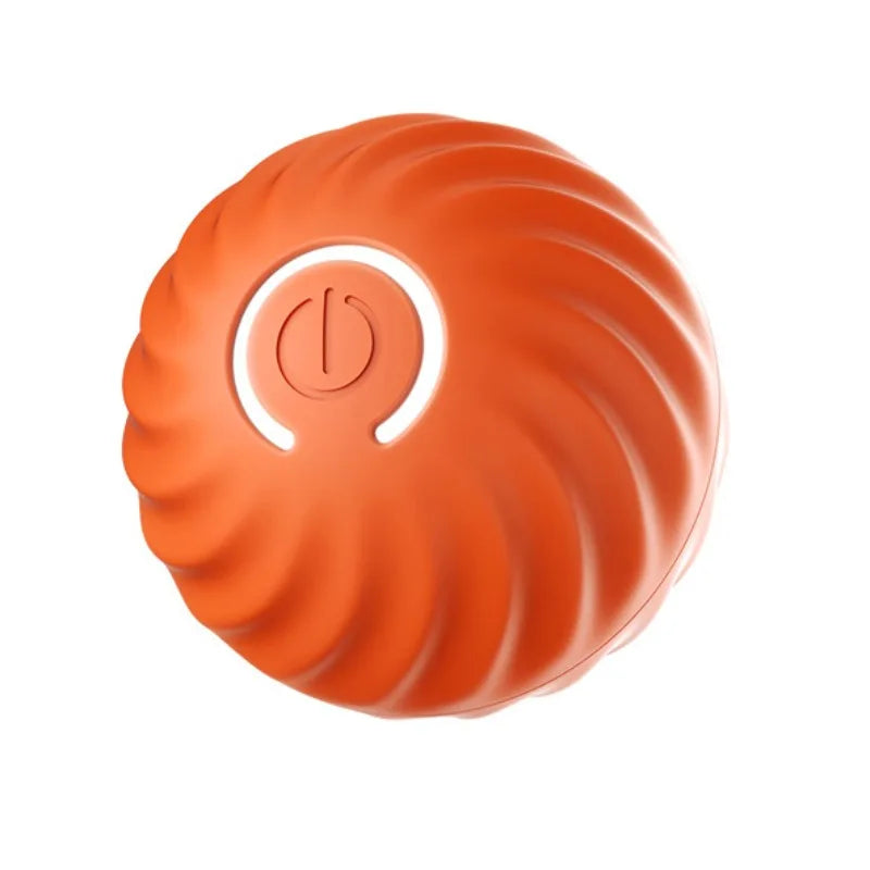 Automatic Moving Dog Toy Ball USB Rotating Chew Toy Puppies