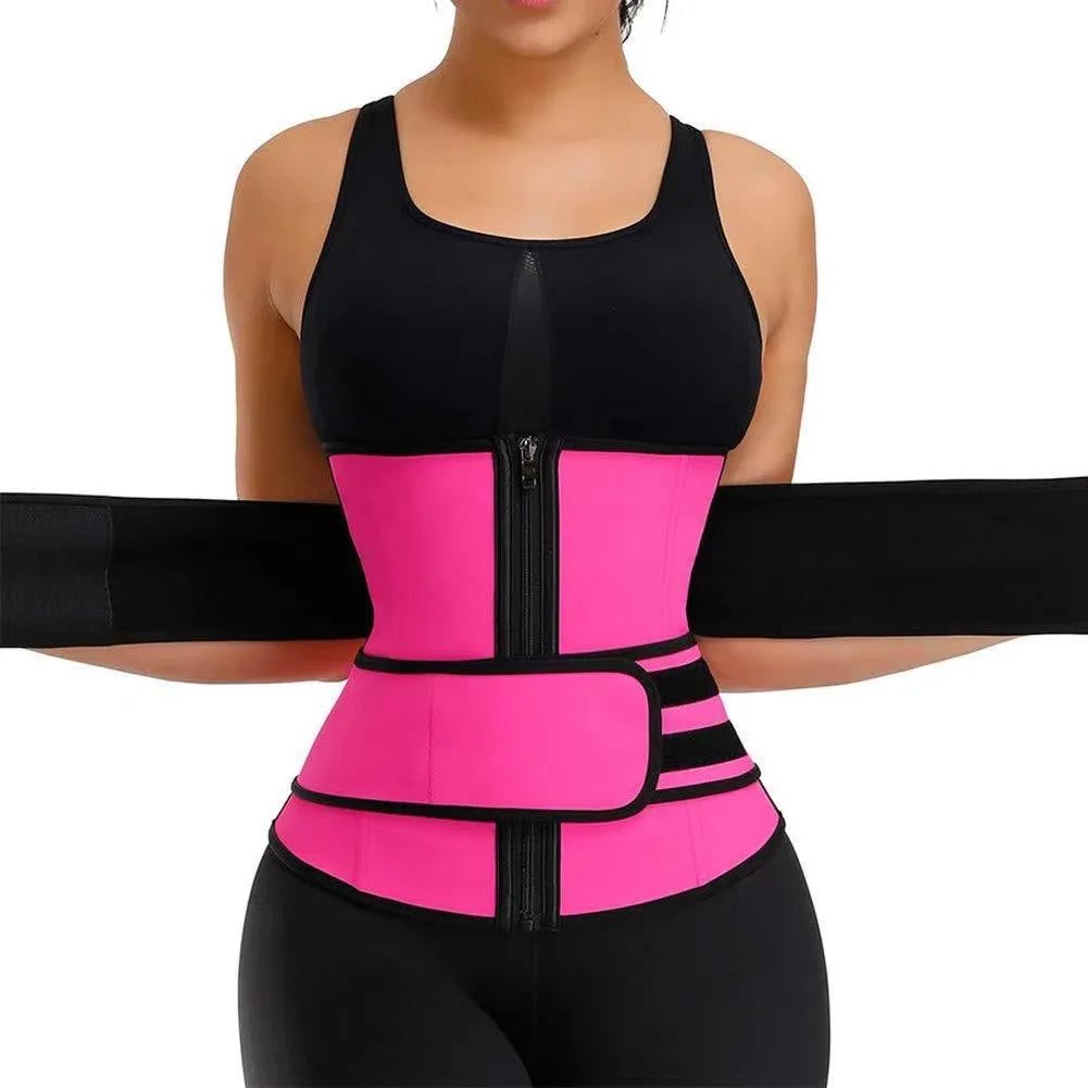 Waist Trainer Slimming Shapewear Belt Girdle Sweat Trimmer Workout