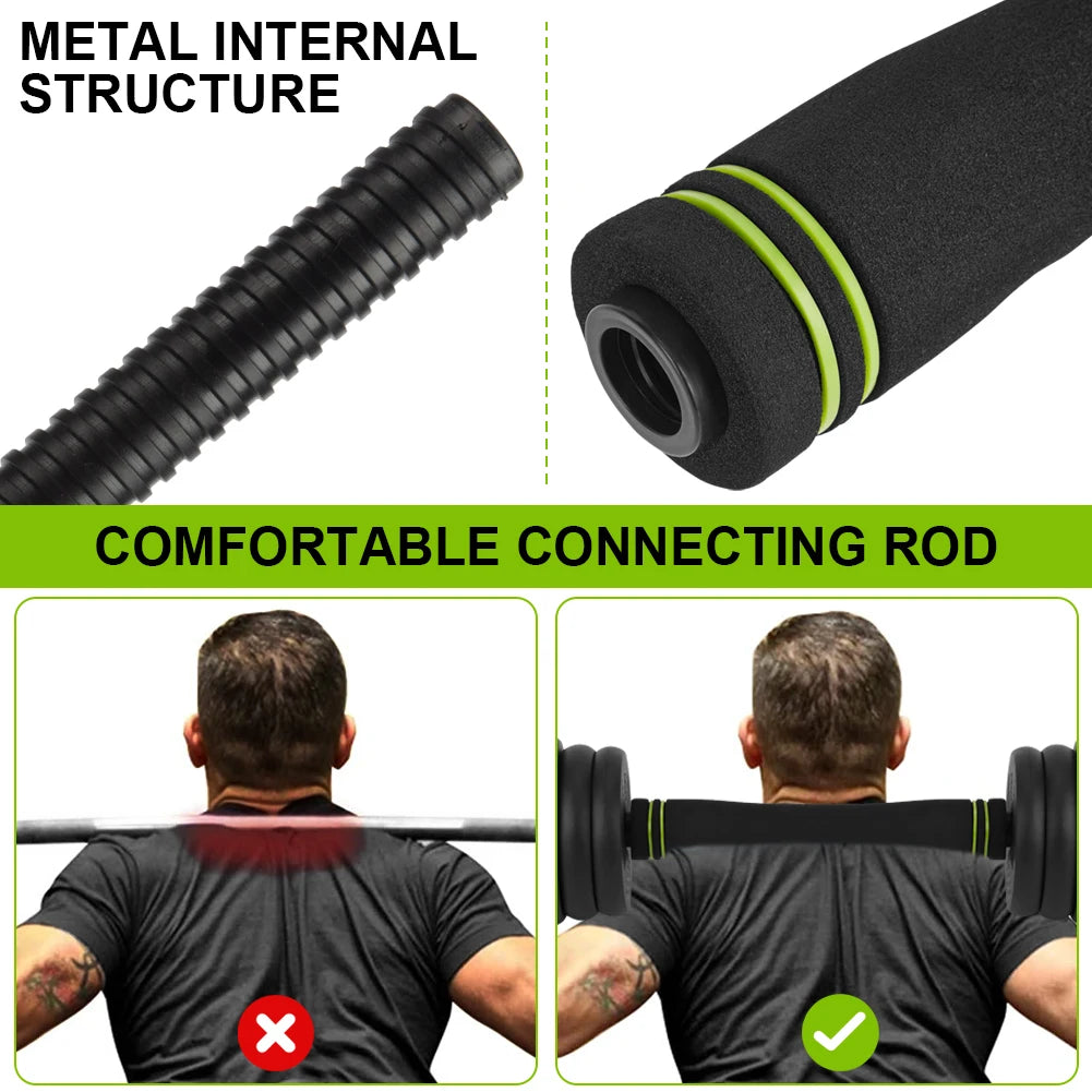 TWISTER.CK Adjustable Dumbbells 4 In 1 Home Gym Set Connector
