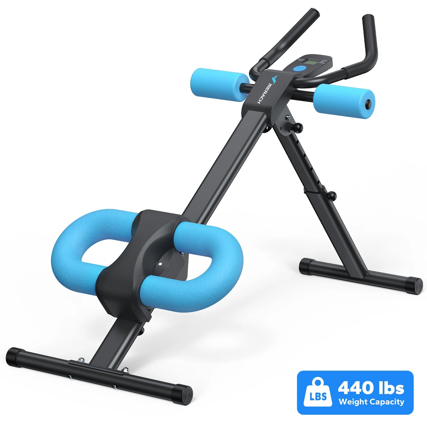 MERACH Ab Machine Adjustable Foldable Core Workout Trainer