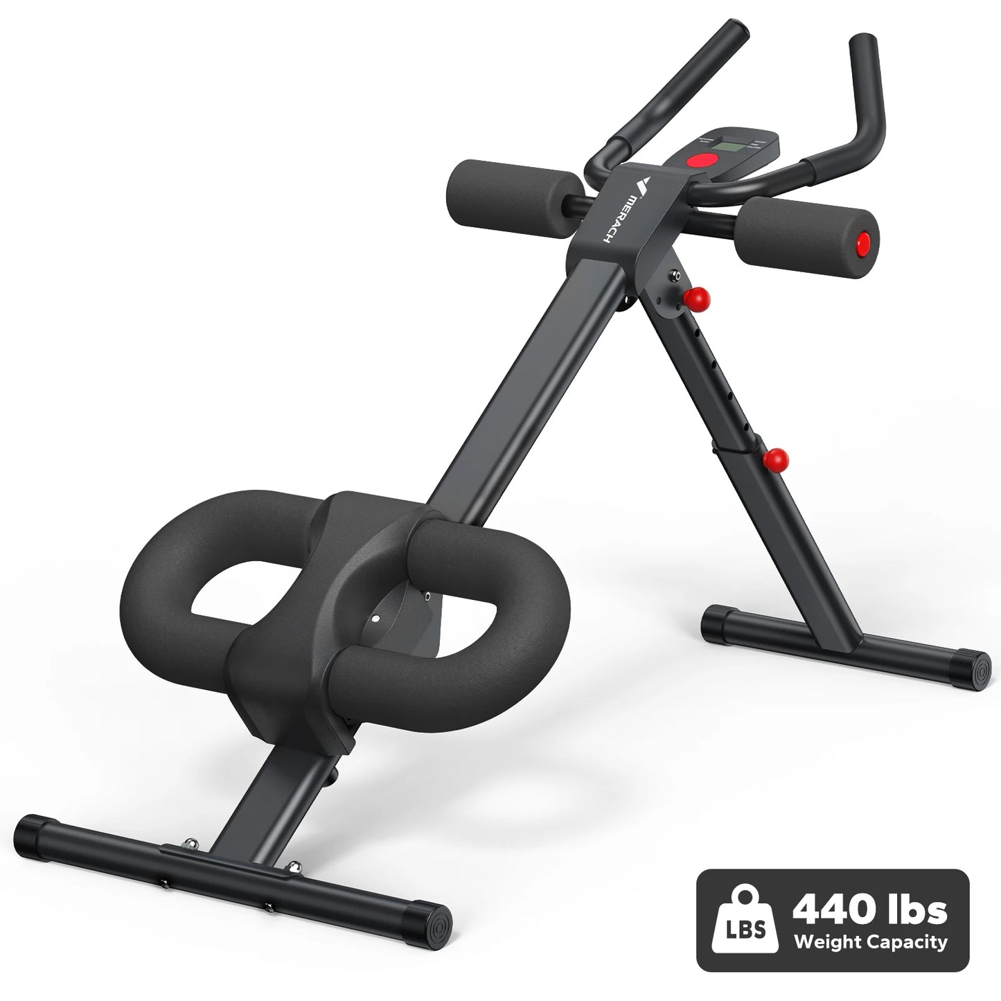 MERACH Ab Machine Adjustable Foldable Core Workout Trainer