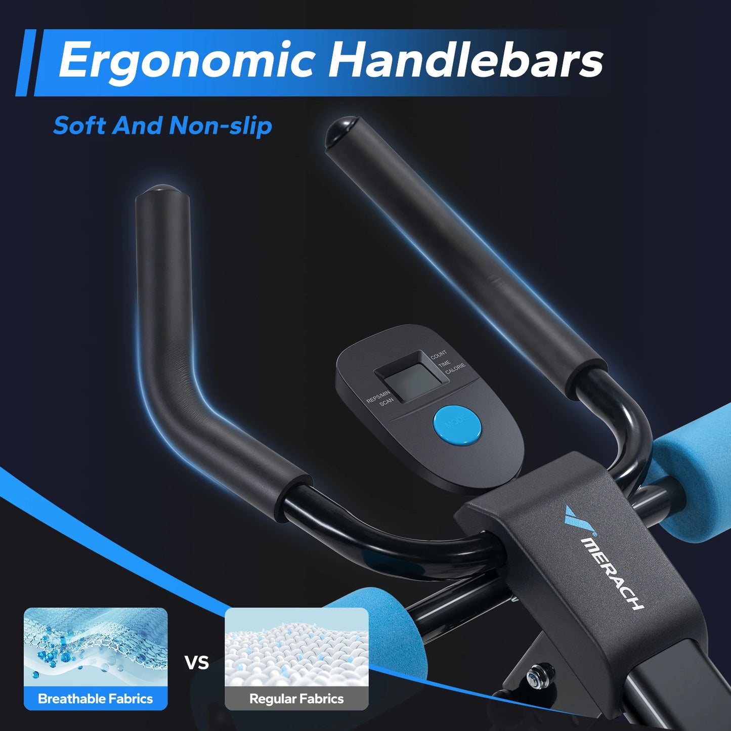 MERACH Ab Machine Adjustable Foldable Core Workout Trainer