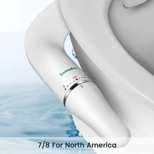 SAMODRA Ultra-Slim Bidet Seat Attachment With Adjustable Water Pressure