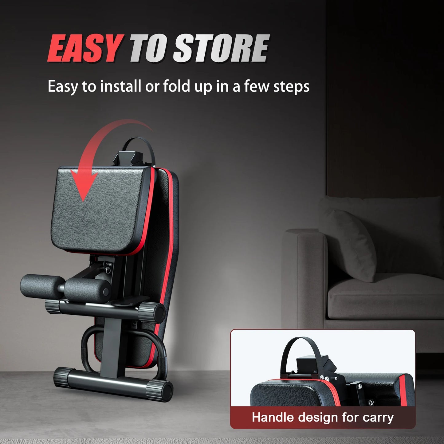Foldable Dumbbell Bench 14-In-1 Multi-Functional Home Gym Pre-Assembled