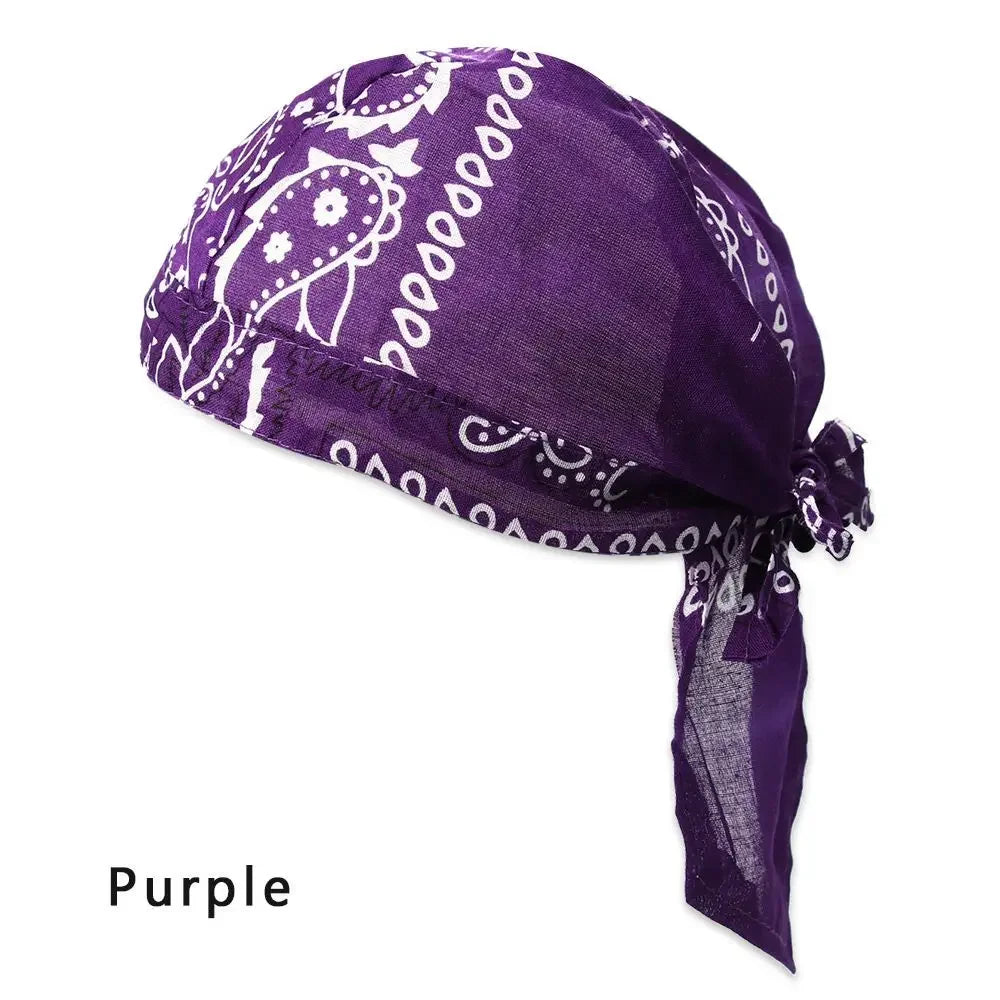 NONECN Quick Dry Headscarf Bandana Turban Hat for Outdoor Sports