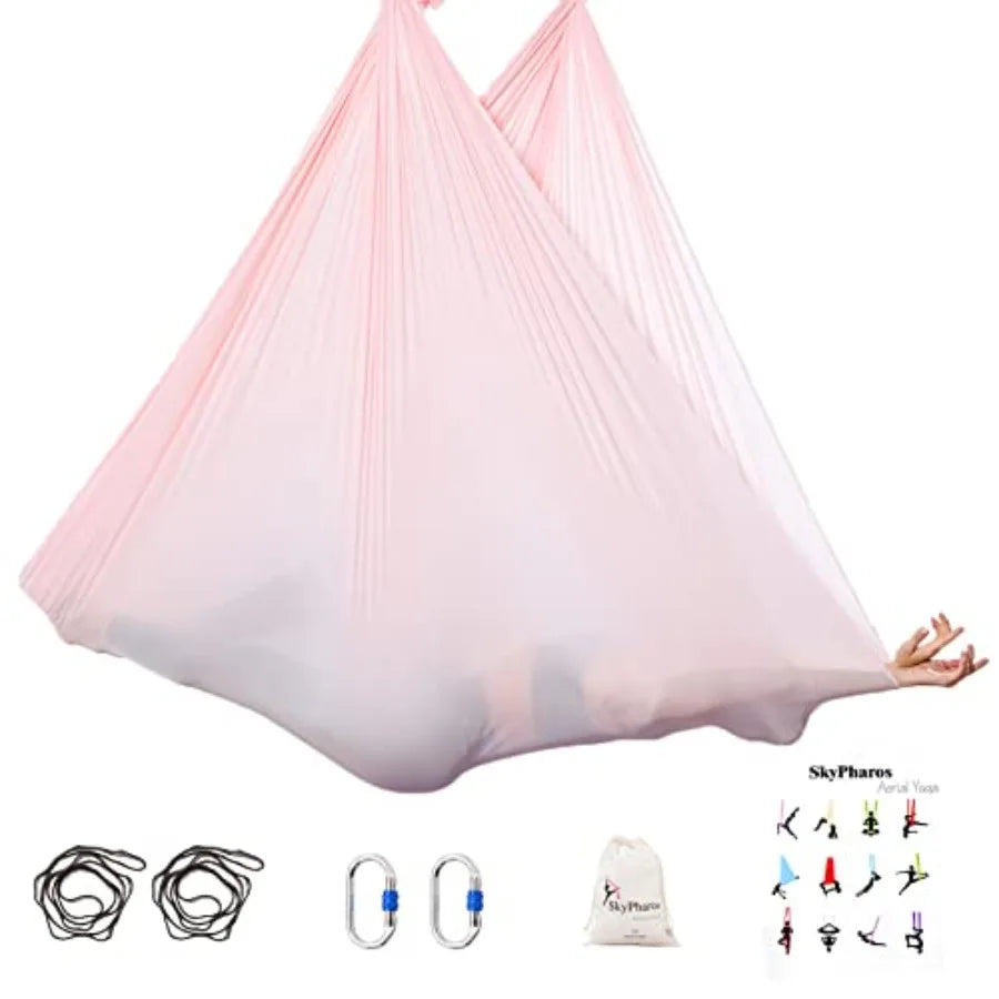 Aerial Silks Yoga Swing Set Anti Gravity Fitness Hammock