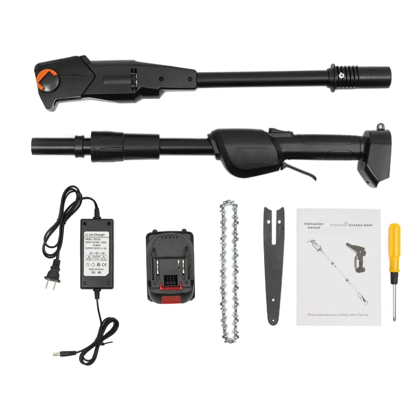 Cordless Electric Pole Chain Saw for Tree Branches and Limbs