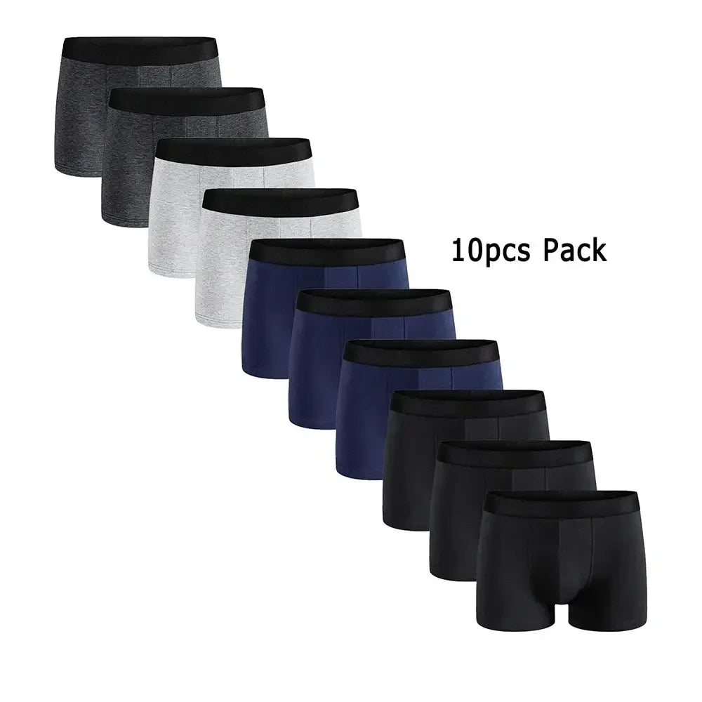 Men's Boxer Briefs 10-Pack Underwear