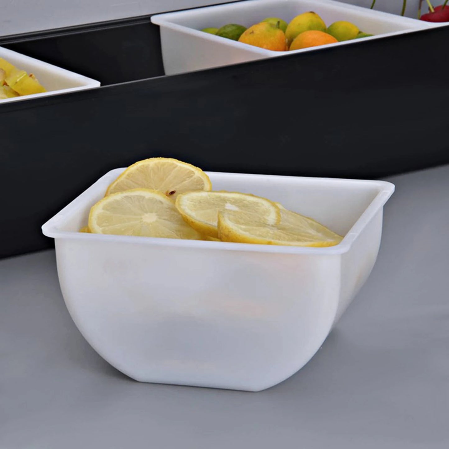3/4/5/6 Compartment Seasoning Dispenser Caddy
