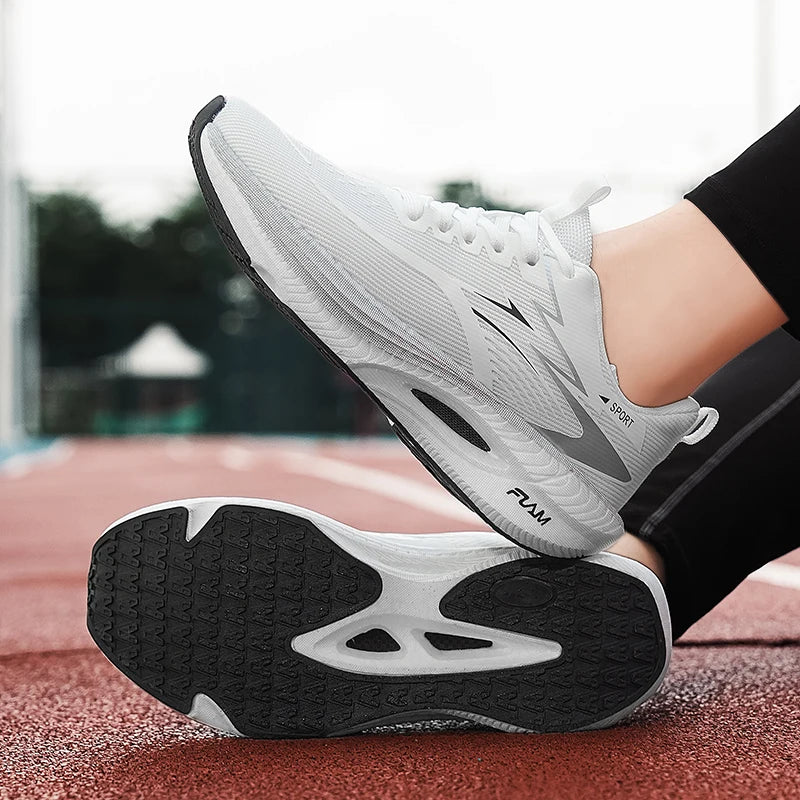 GENKCOAT Unisex Running Shoes Breathable Lightweight Athletic Sneakers