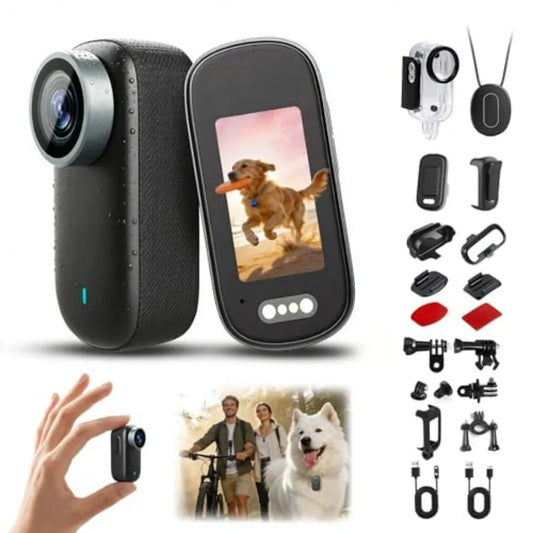 4K Mini Body Camera System With Audio For Hands-Free POV