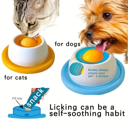 Interactive Cat Toy Slow Feeder Food Dispenser For Training