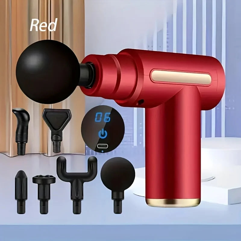 Altruism Fitness Hammer Compact Deep Tissue Massager With Interchangeable Heads