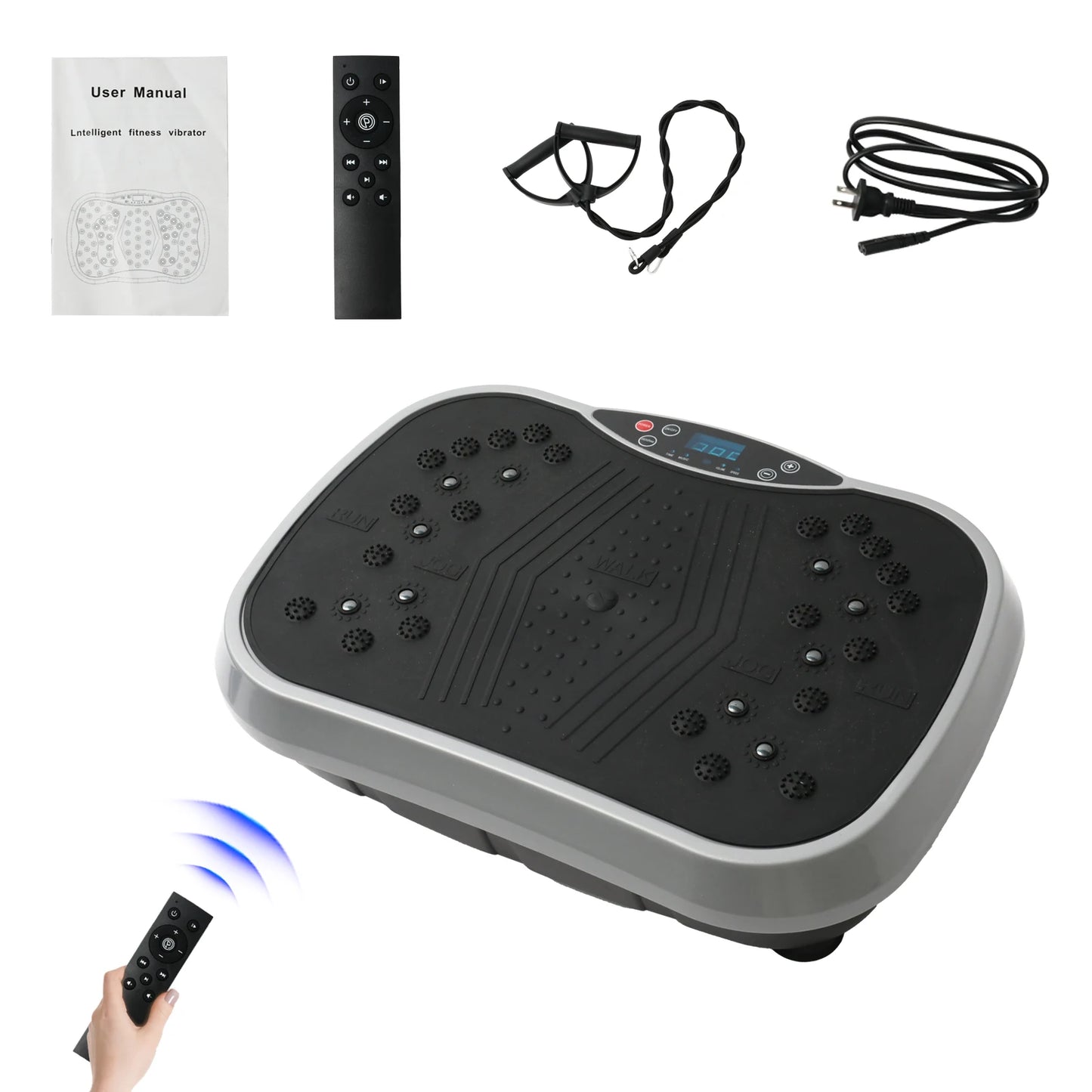 Vibration Plate Exercise Machine For Home EMS Fat Burning And Body Toning