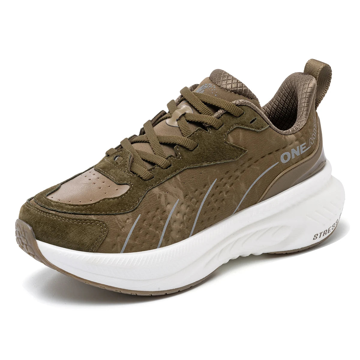 Onemix Winter Training Running Shoes Unisex Leather Warm Comfort