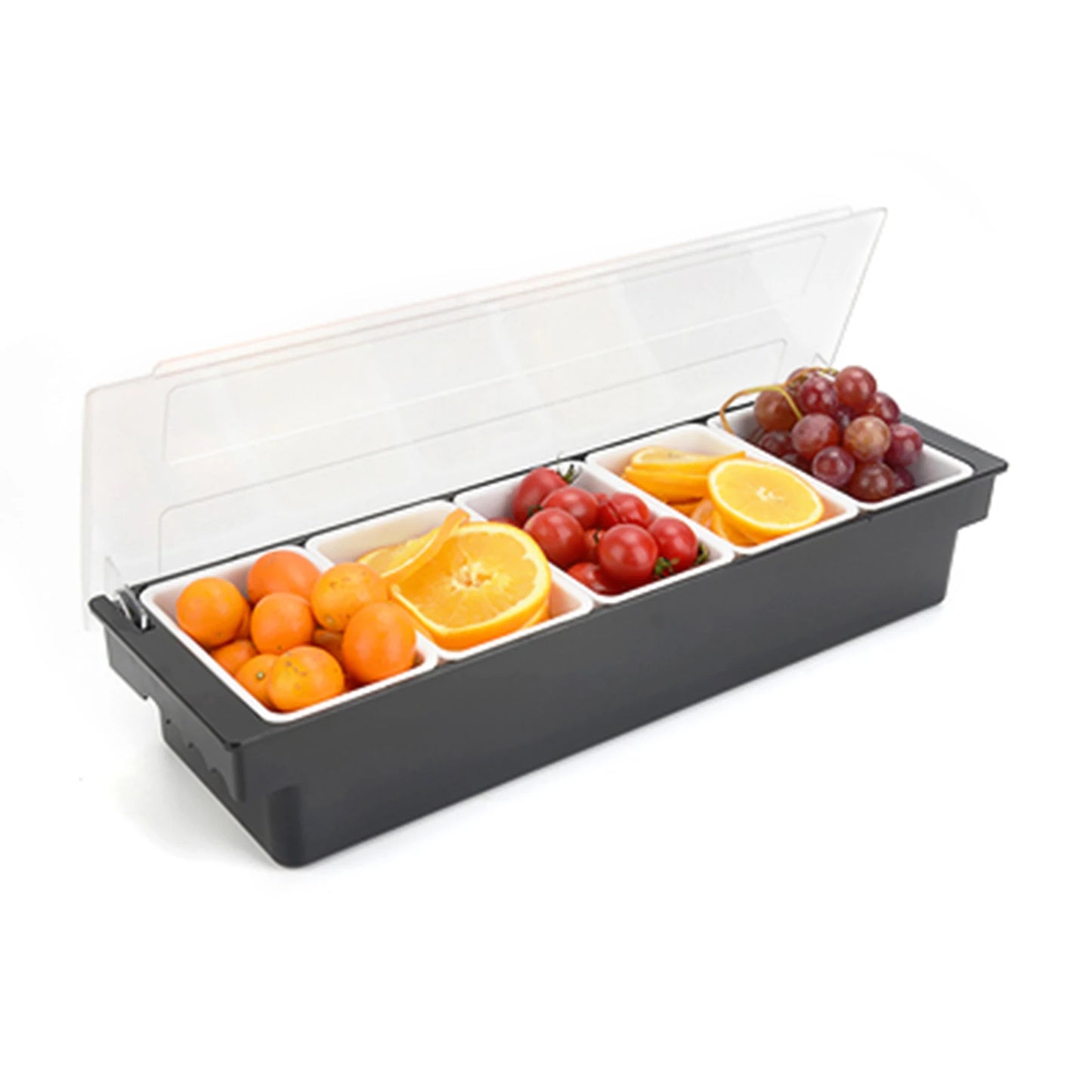 3/4/5/6 Compartment Seasoning Dispenser Caddy