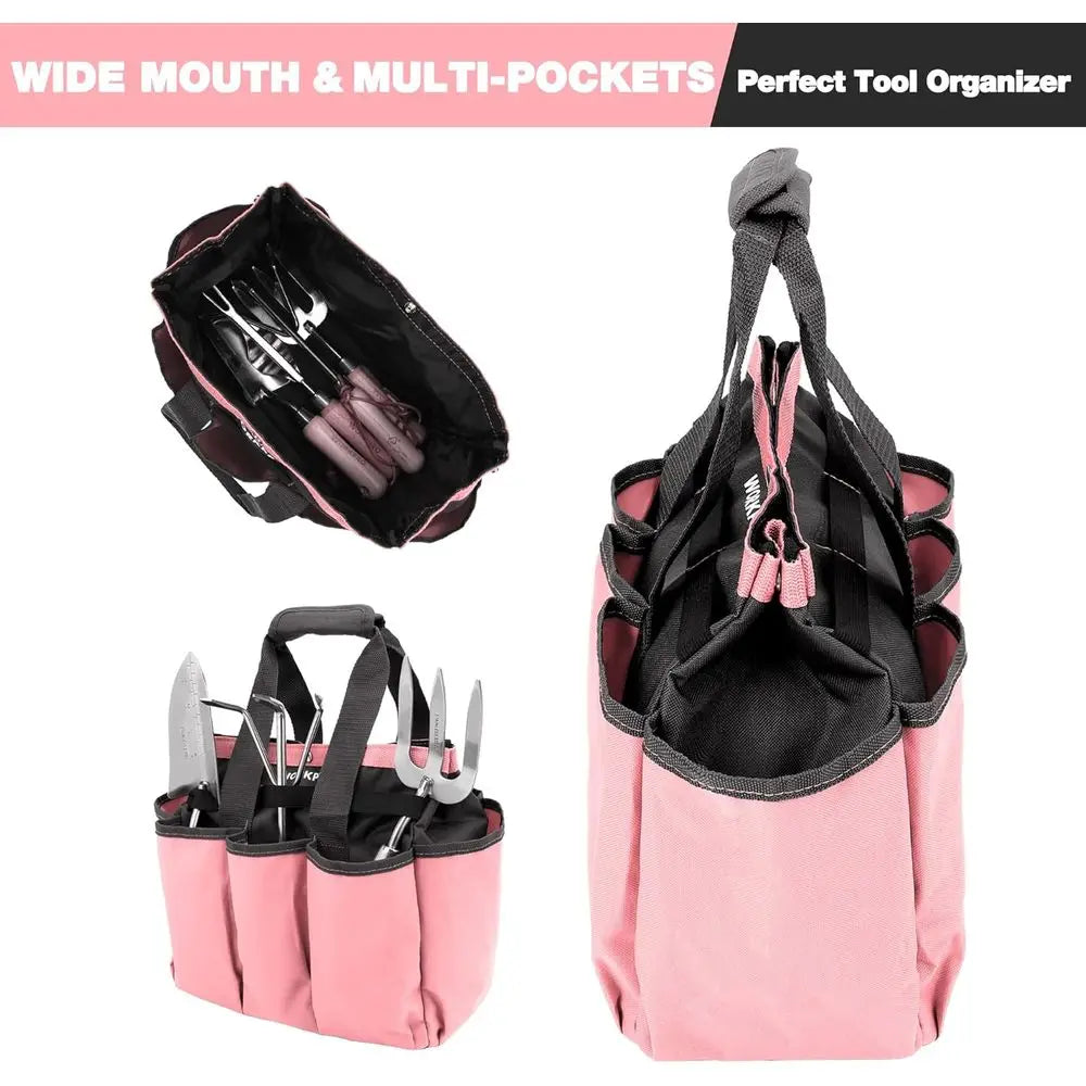 Garden Tool Storage Bag With 8 Pockets Organizer Durable