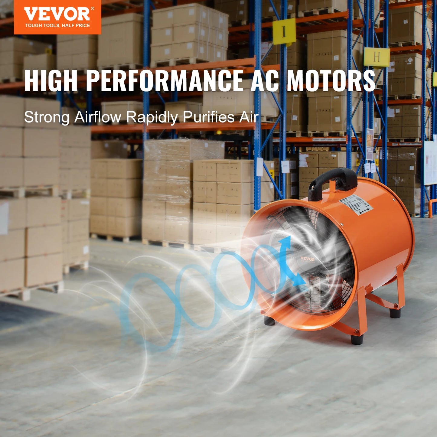 SucceBuy Industrial Exhaust Fan Ventilator For Home And Warehouse