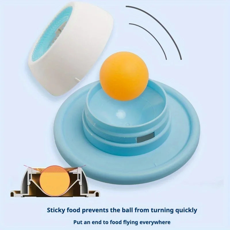 Interactive Cat Toy Slow Feeder Food Dispenser For Training