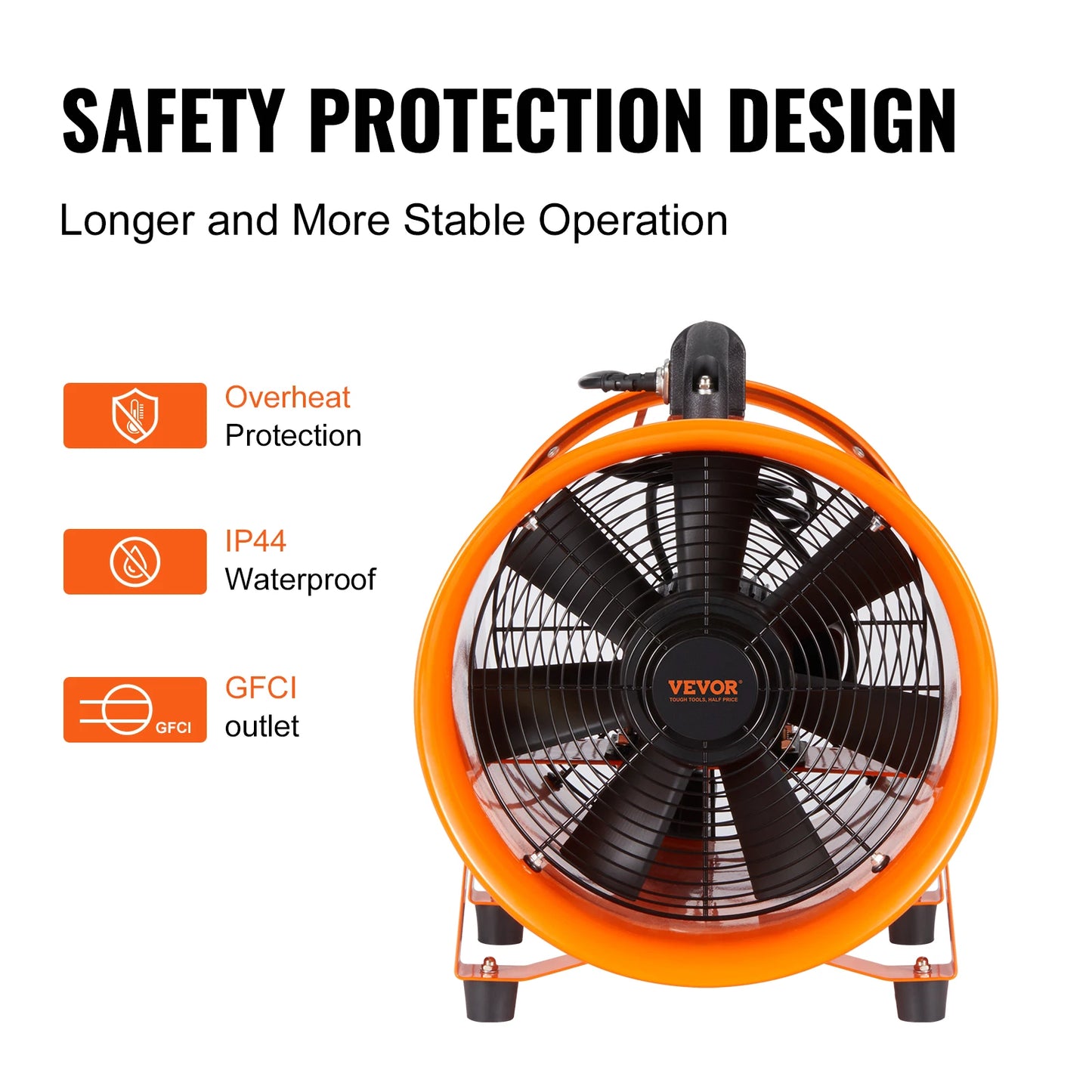 SucceBuy Industrial Exhaust Fan Ventilator For Home And Warehouse