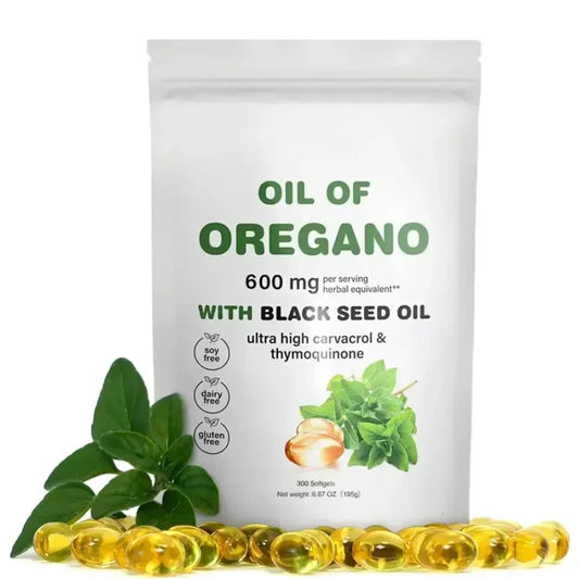Quit Mood Premium Oil Of Oregano With Black Seed Oil