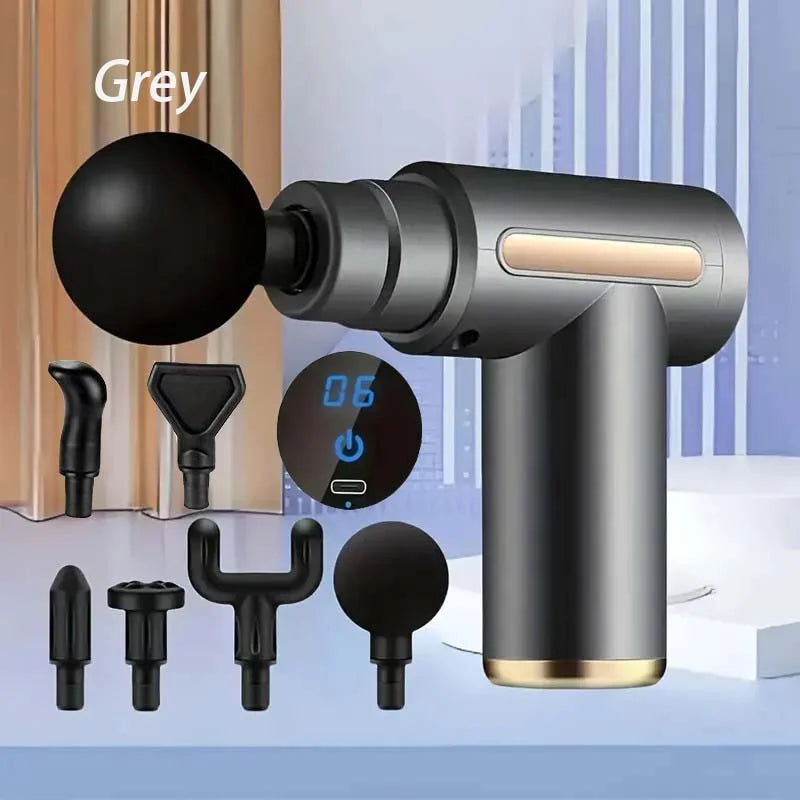 Altruism Fitness Hammer Compact Deep Tissue Massager With Interchangeable Heads