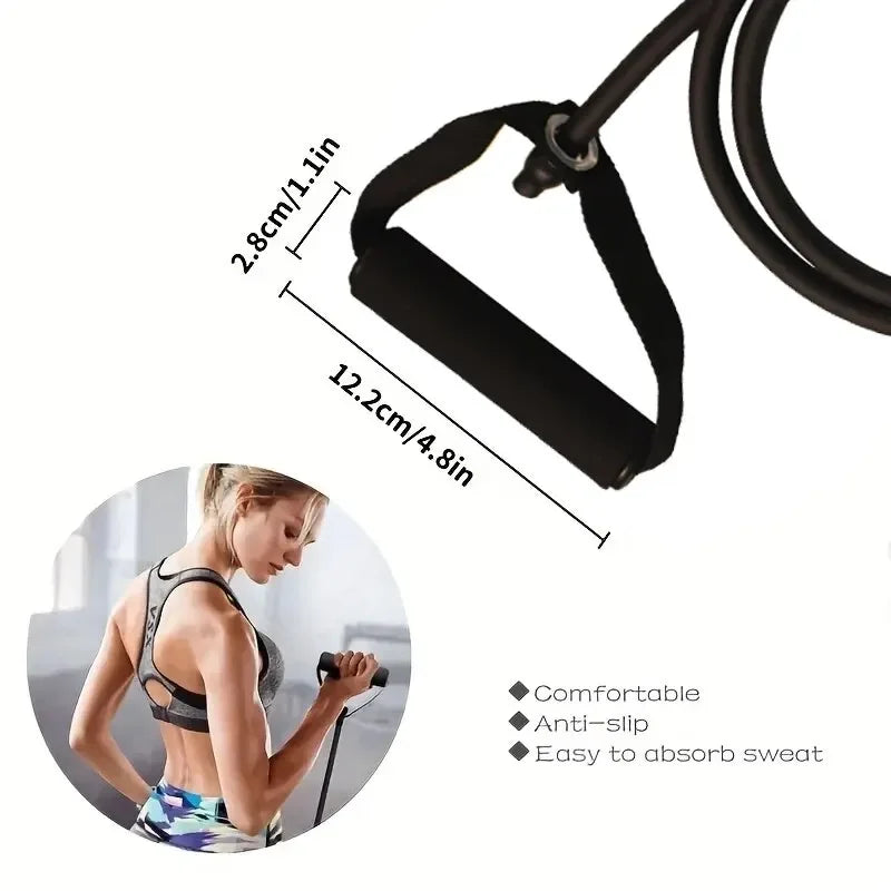 Resistance Bands With Handles For Home Gym And Portable Fitness