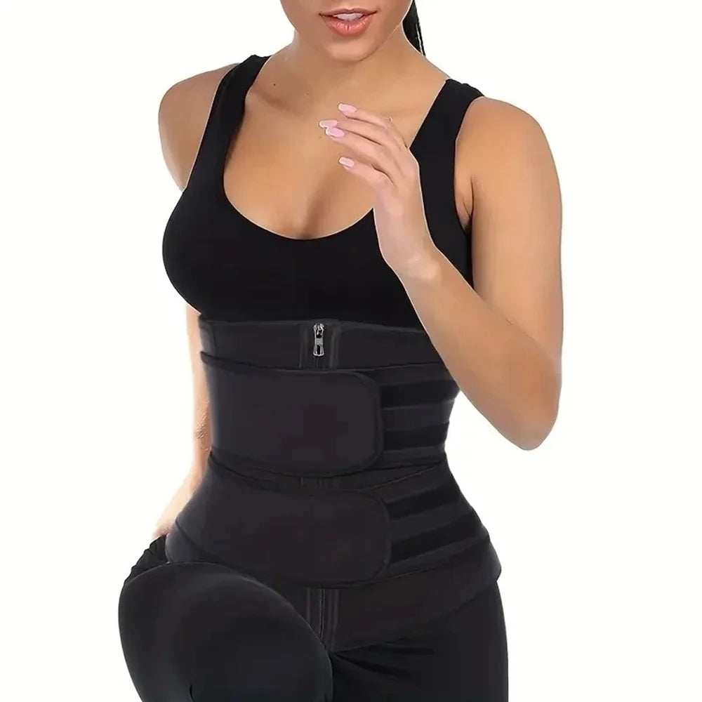 Waist Trainer Slimming Shapewear Belt Girdle Sweat Trimmer Workout