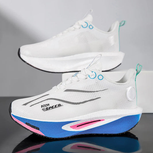 CC Chengta Unisex Marathon Running Shoes Breathable Lightweight Cushioning