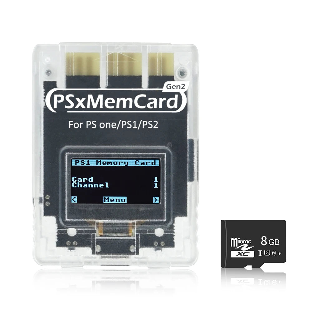 BitFunx PSxMemCard Gen2 SD2PSX for PS1 PS2 Consoles