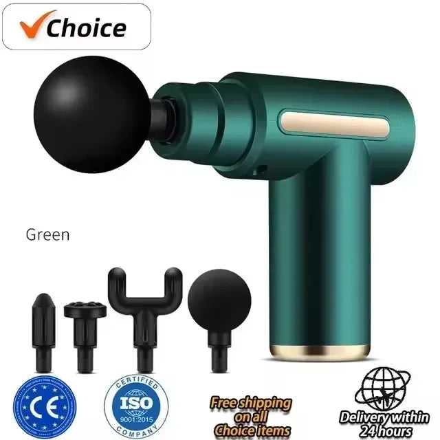 DIAMRI Mini USB Massage Gun Portable for Neck Shoulders Back
