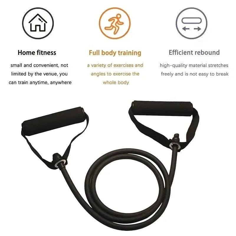 Resistance Bands With Handles For Home Gym And Portable Fitness