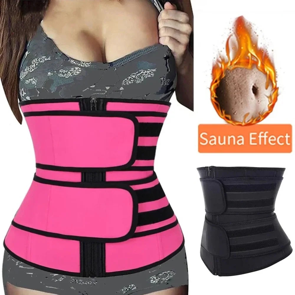 Waist Trainer Slimming Shapewear Belt Girdle Sweat Trimmer Workout