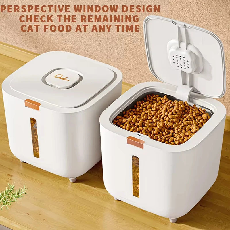 Moisture-Proof Pet Food Storage Barrel