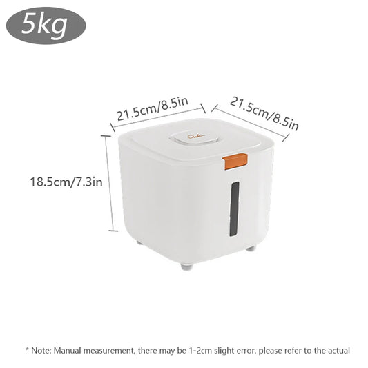 Moisture-Proof Pet Food Storage Barrel