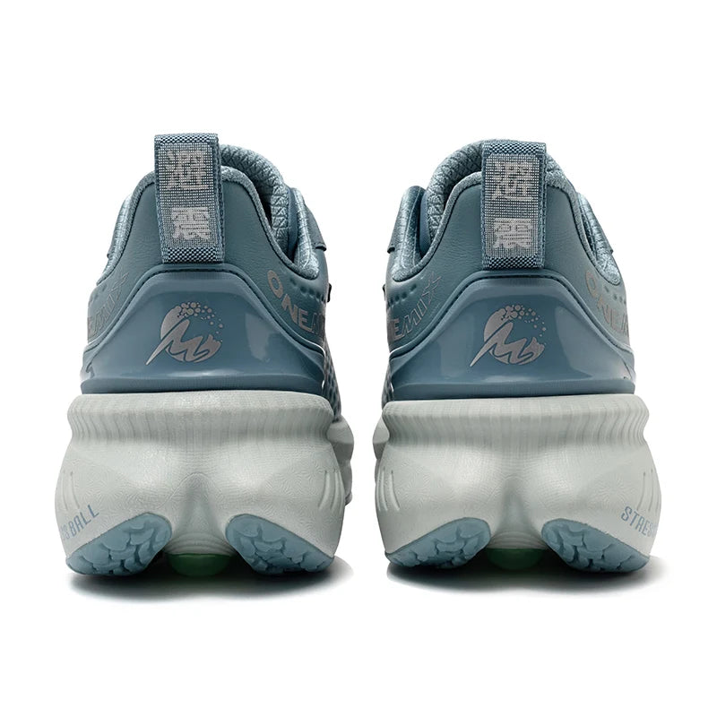 Onemix Waterproof Leather Running Shoes For Women Breathable Cushioned Comfort
