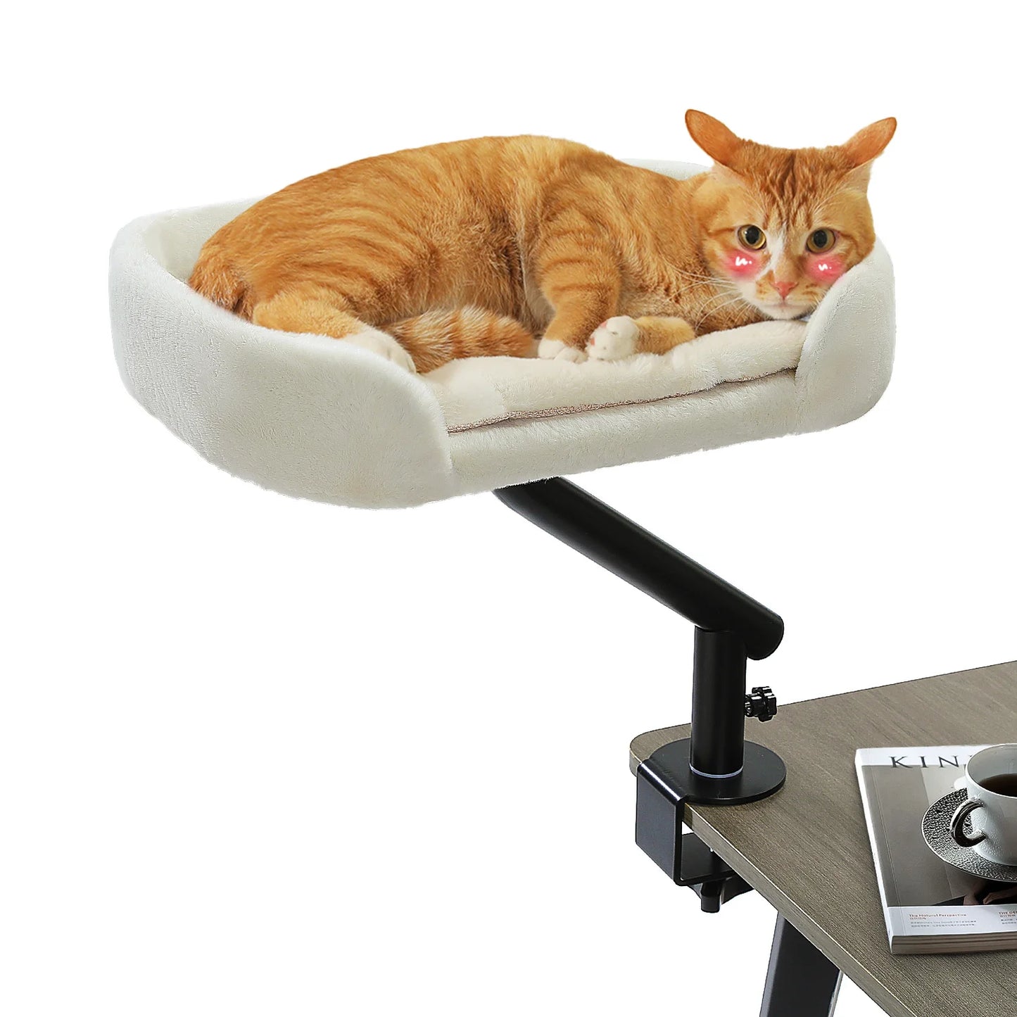 PAWZ Road Cat Desk Bed 360 Rotating Hammock for Desk