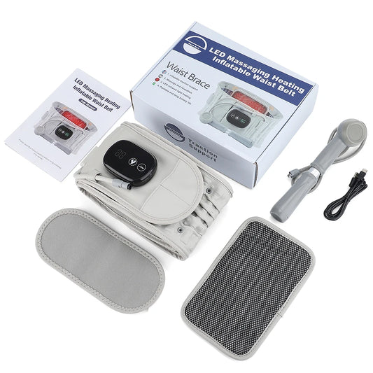 PASTSKY Inflatable Lumbar Traction Belt With Heating