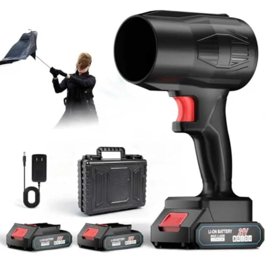 21V Cordless Leaf Blower X5 Lightweight Handheld Tool