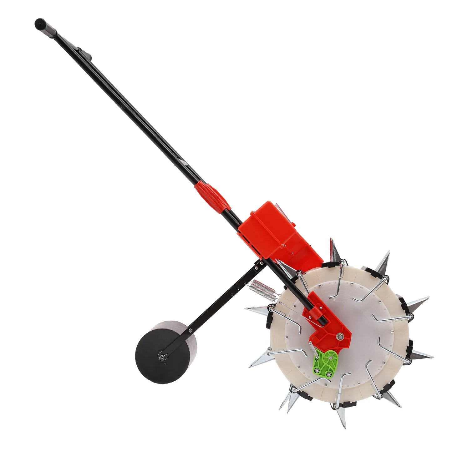 Manual Seeder With 10 Nozzles Hand Push Garden Planter