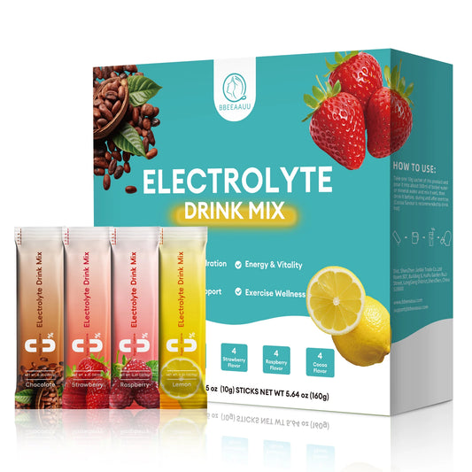 Beworths Electrolyte Powder Sugar Free Zero Calorie Hydration Non GMO