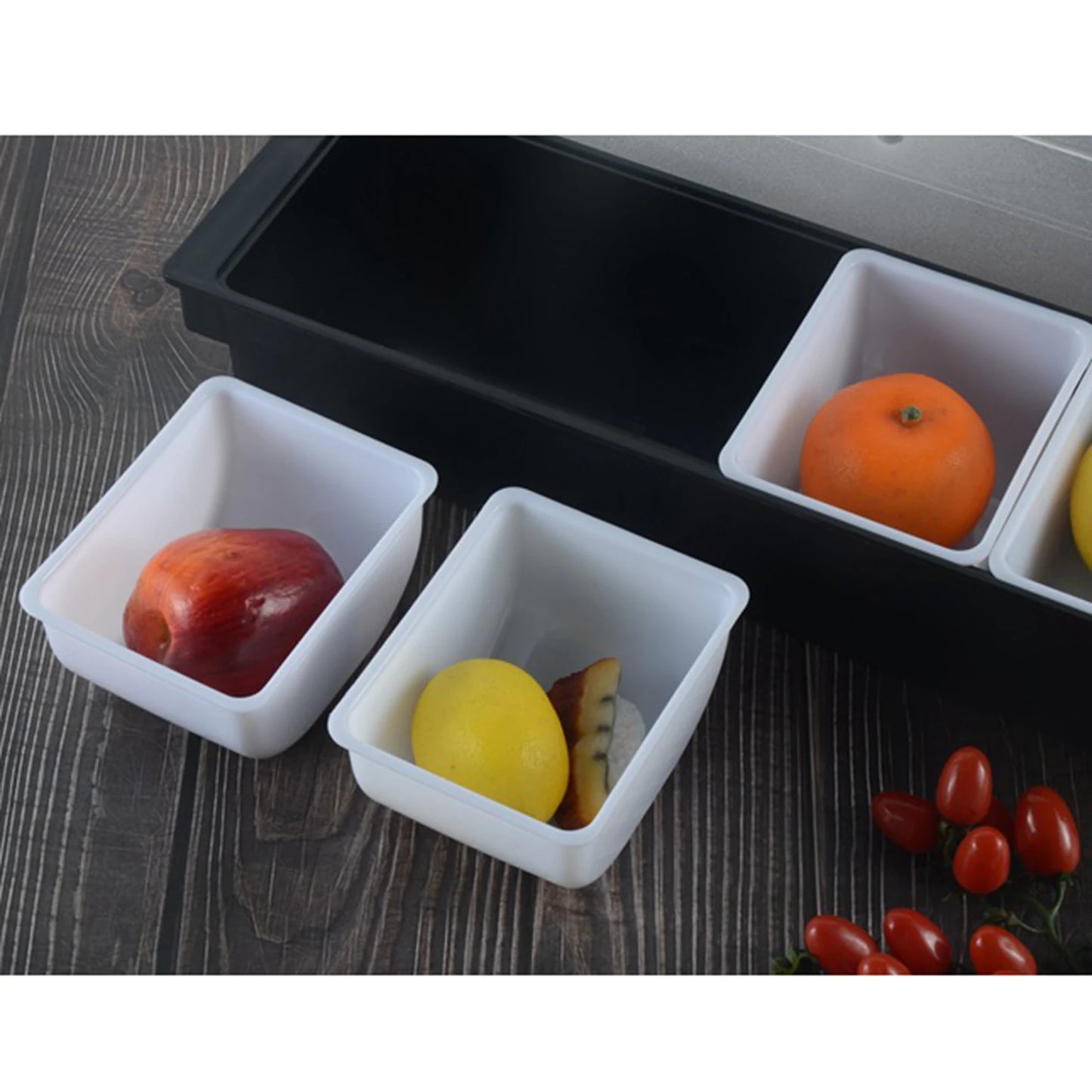 3/4/5/6 Compartment Seasoning Dispenser Caddy