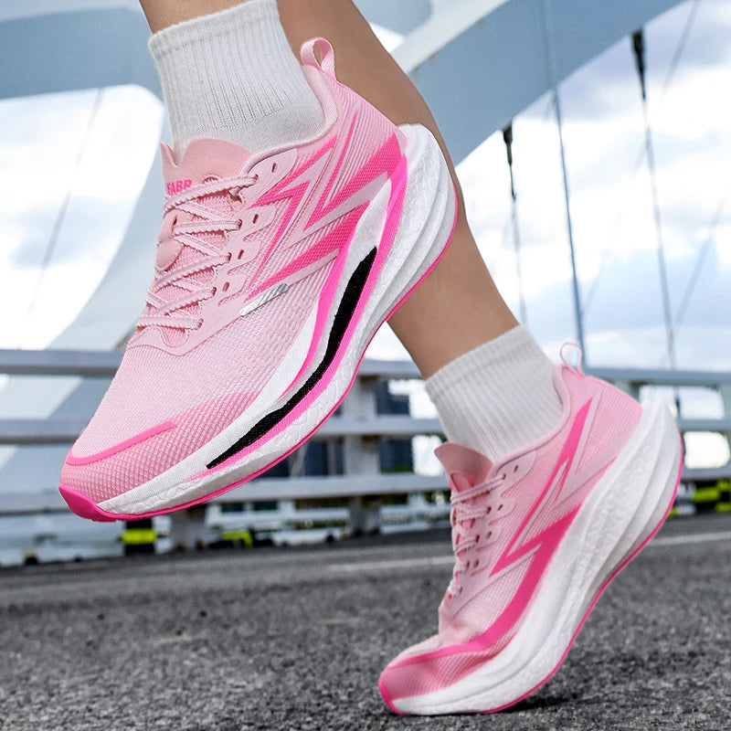 SxfdneayCN Breathable Lightweight Unisex Running Shoes Nonslip Sneakers