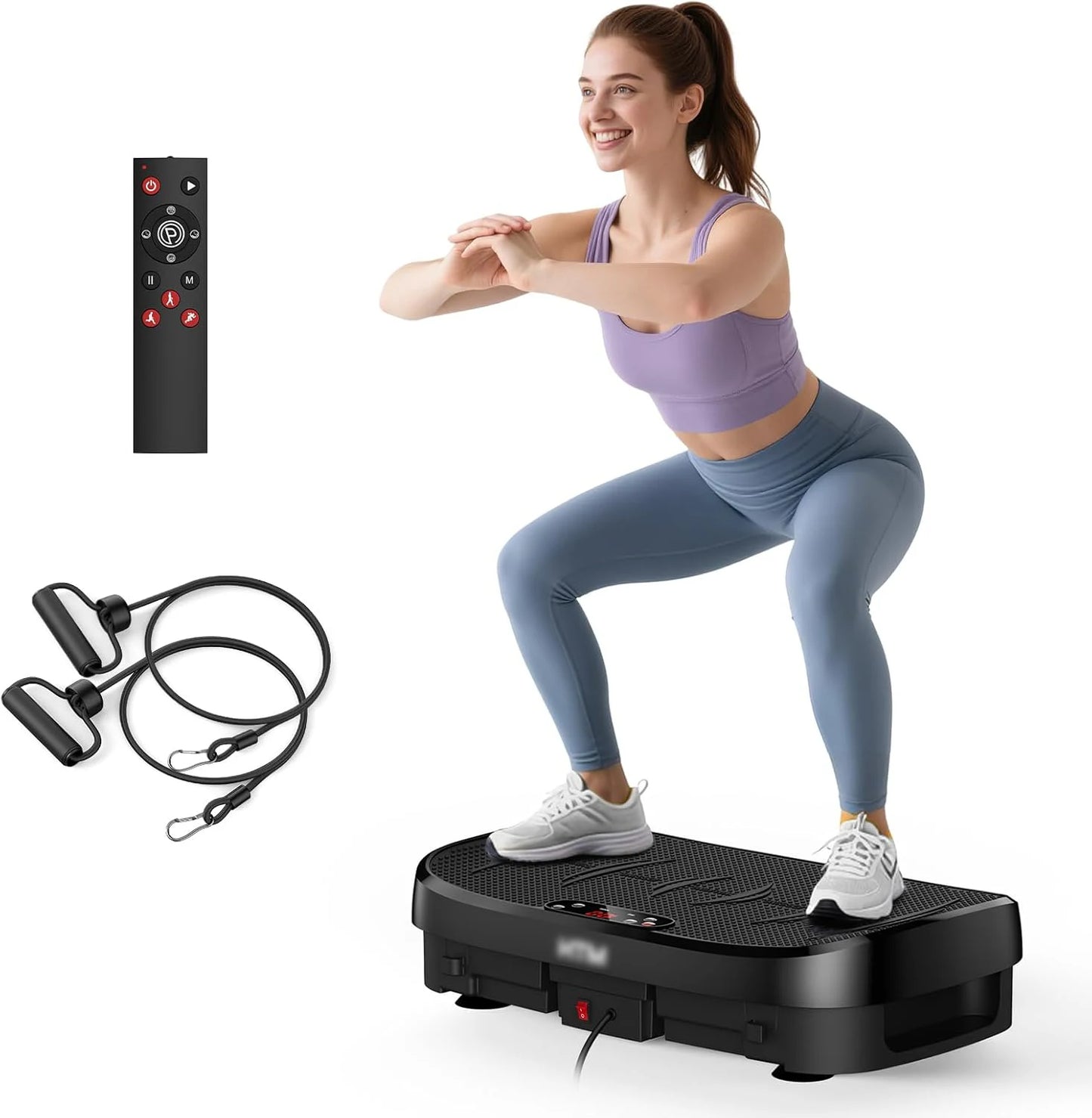 HTM Vibration Plate Fitness Machine For Whole Body Workout