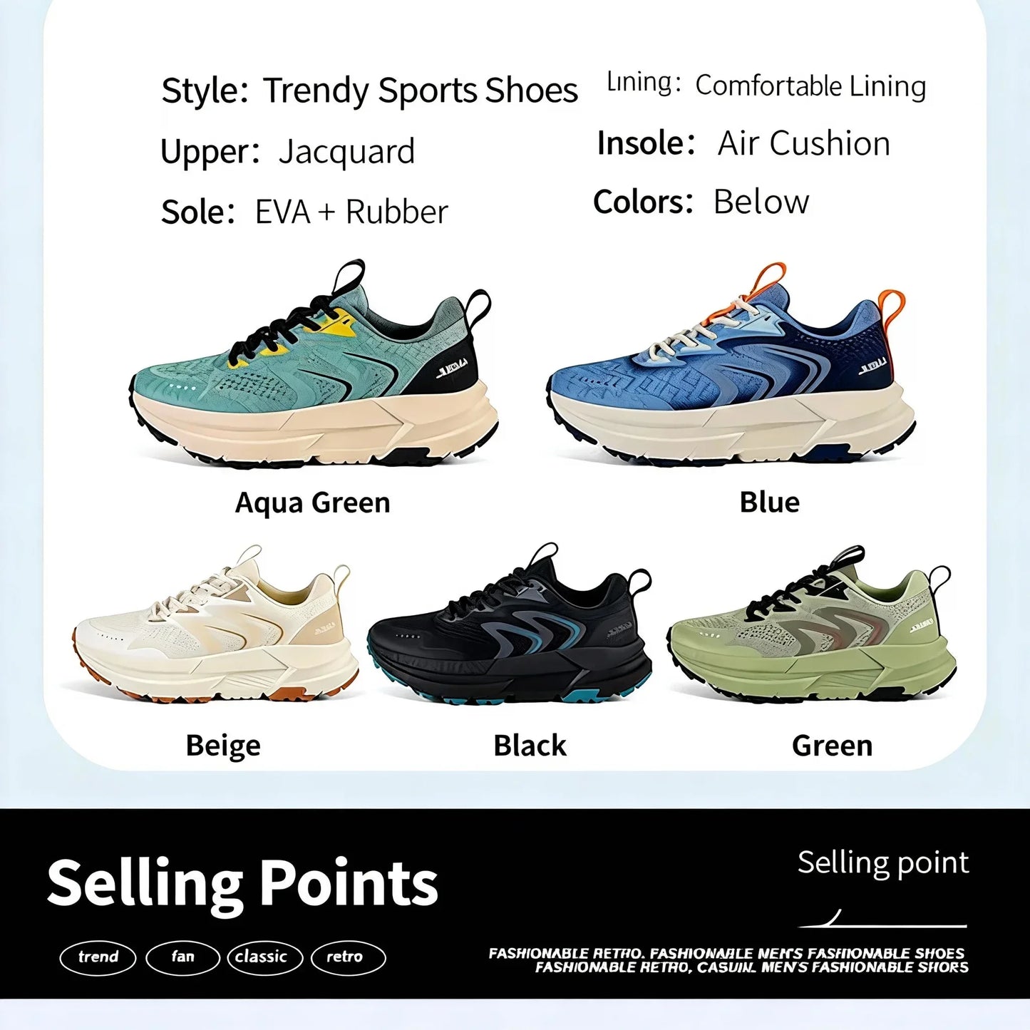 Mens Glycerin Max Running Shoes Anti Slip Cushioning Breathable Comfort