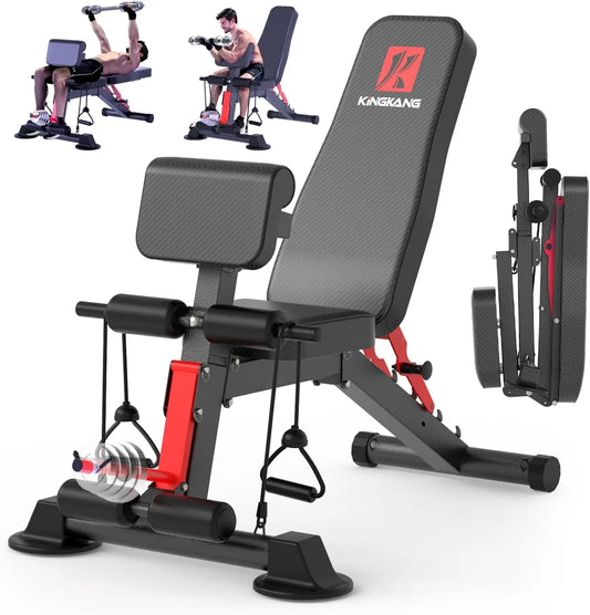 Foldable Dumbbell Bench 14-In-1 Multi-Functional Home Gym Pre-Assembled