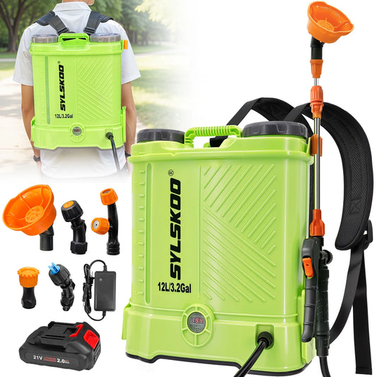 Backpack Battery Powered Sprayer 80 PSI Electric Garden Sprayer
