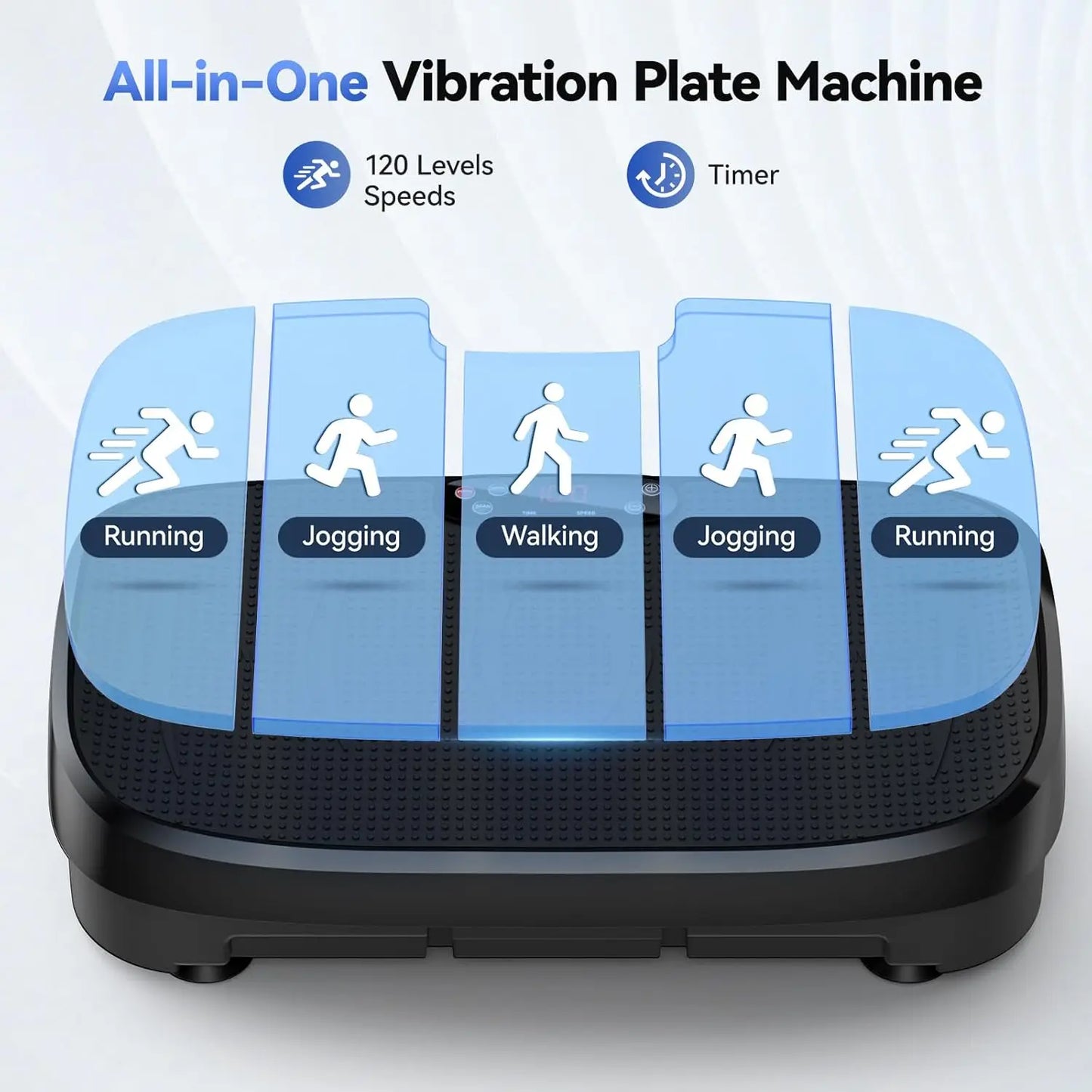 HTM Vibration Plate Fitness Machine For Whole Body Workout