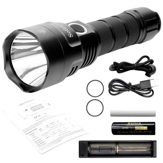 Sofirn C8G LED Flashlight 21700 Power Indicator Lantern